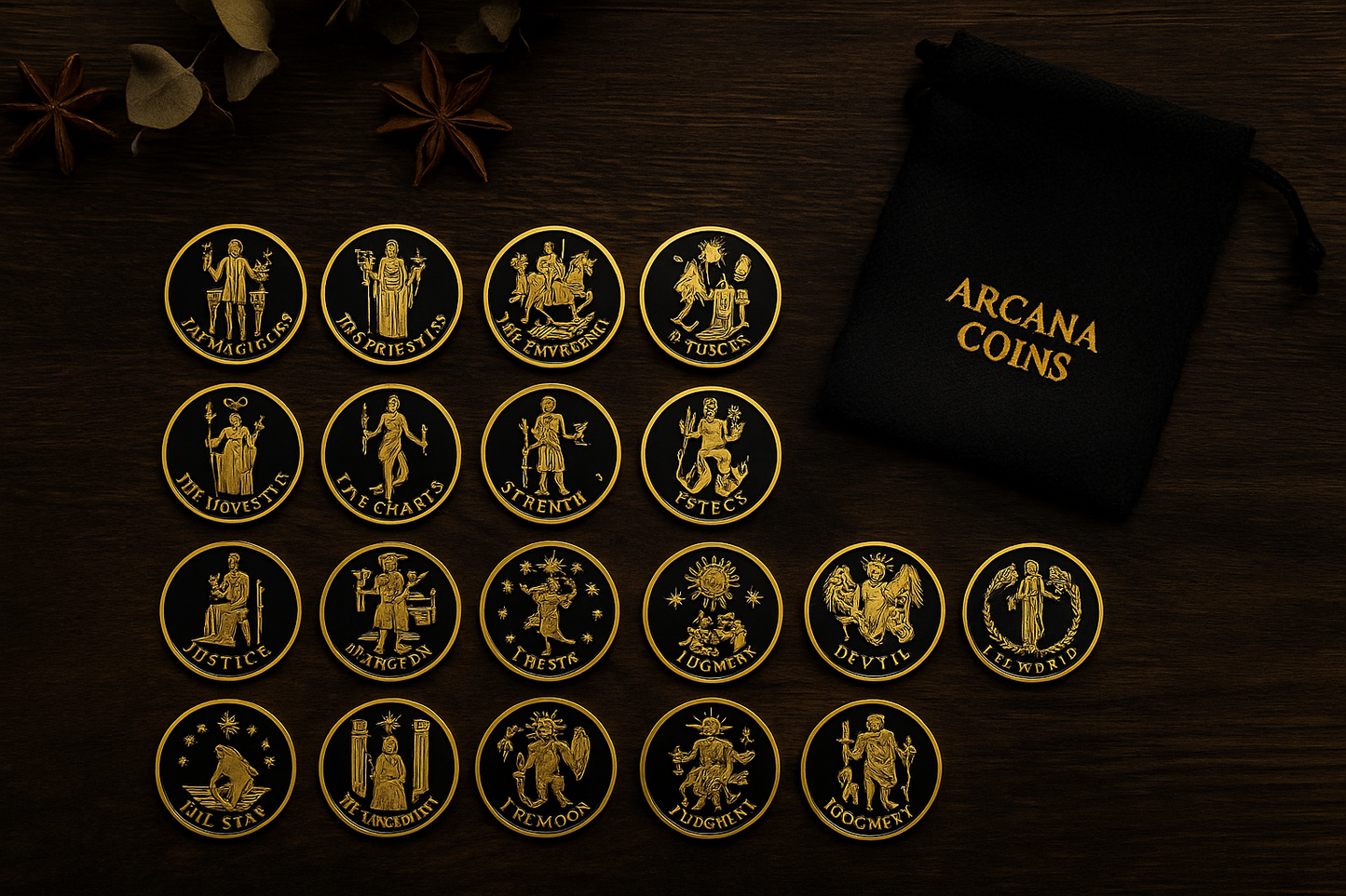ARCANA COINS -MAYOR